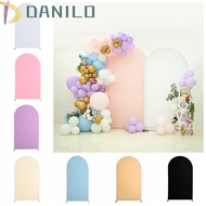 DANILO1 Double Sided Arch Backdrop Cover, Arch Solid Color Arch Backdrop Stand Cover, Arch Backdrop 