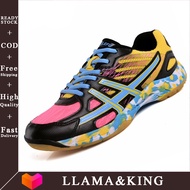 LLAMA&KING 2025 รองเท้าผ้าใบรองเท้าแบดมินตันสำหรับผู้ชายเบาระบายอากาศได้หญิงรองเท้ากีฬากลางแจ้งผู้หญ