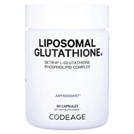 美國Codeage 脂質體穀胱甘肽 500毫克/每食用份量 60粒
