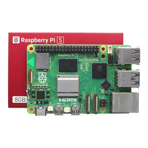 Raspberry Pi 5 Pi5 Cortex-A76 Linux Arm Board Python programlama PCI Gigabit Ethernet USB 3.0 Raspbe