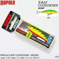 เหยื่อปลอม RAPALA X-RAP COUNTDOWN XRCD05