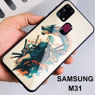 HP SAMSUNG M31 Glossy Case RORONOA ZORO Motif Casing Samsung M31 Silicone Casing Softcase
