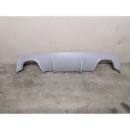 bmw e60 rear diffuser for m sports bumper