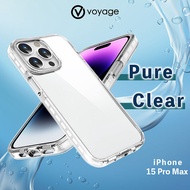 VOYAGE 超軍規防摔保護殼-Pure Clear 純淨-iPhone 15 Pro Max(6.7)