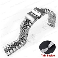 ✻❖ Jubilee Strap for Seiko SKX007 SKX009 Solid Stainless Steel Bracelet for Rolex 18 19 20 21 22 23 