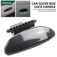 CFSTORE Car Glove Box Lock Handle for Citroen C-Elysee C2 C3 & Peugeot 301 206CC 207 8218A3 8218PX F