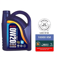 MIZU 0W20 Fully Ester Synthetic Oil - 4L - [ API SP / GF-6A ] minyak pelincir all car perodua Toyota