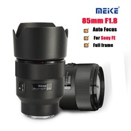Meike 85Mm F1.8 Auto Focus STM Full Frame Lens (Stepping Motor) For Sony E-Mount Cameras Like A9II A7IV A7sii A6600 A7R3 A7RIII