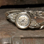 BULOVA寶路華1960s手上鍊/10K包金/鑽石表 古董錶