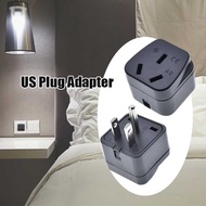 3-Pin US Plug High Power Plug Adapter US Travel Adapter AU EU To US