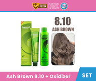 8.10 Ash Brown Bremod Hair Color with oxidizing