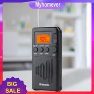 AM FM Stereo LCD Display Portable Radio Receiver AM FM Radio Small Digital Radio