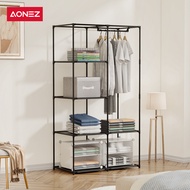 【COD】AONEZ Lemari Pakaian Sederhana Portable Serbaguna Organizer Rak Baju Wardrobe Portabel Closet K