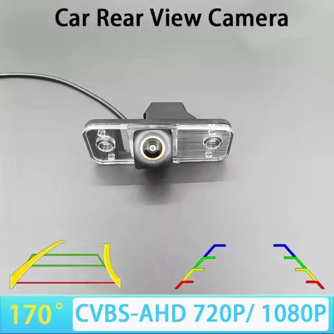 170 Degree AHD 1080P CVBS Car Rear View Camera for Hyundai SantaFe Santa Fe IX45 Azera Grandeur TG C