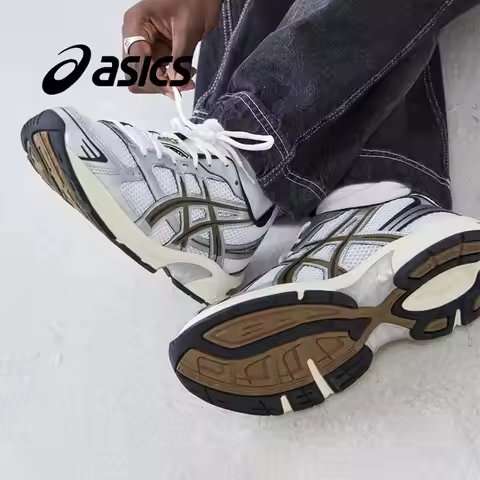 Asics Men's and Women's Shoes Gel-1130 Retro Casual Shoes Comfortable Sports Training Shoes Breathab