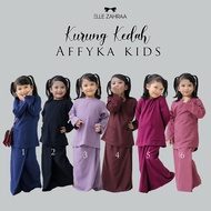 Pakaian Kanak-kanak Corak Menarik / KURUNG AFFYKA KIDS Baju Kurung Kedah Budak Sedondon Ibu Anak Kur