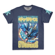 Pokemon Gyarados Tshirt Microfiber Jersey