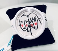 💯全新 限量版1000隻 Odm x JCDC 情侶 情人節 520 手錶 Love valentine swatch watch