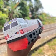 MESIN Miniature Train Locomotive cc206 SPECIAL G20 FULL ACRYLIC Engine can run, most Indonesian Trai