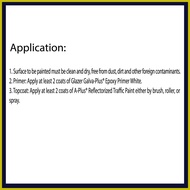 ❃ ∇ ◶ A-PLUS Reflectorized Traffic Paint 1L