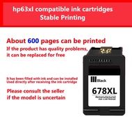 Compatible for 678 678XL ink HP678 black HP678XL refillable ink cartridge hp 1518 1018 4648 2548