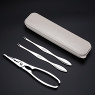 WANSHISHUN | Crab Handling Tools Stainless Steel 8pc Set