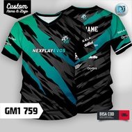 Baju/Jersey/Kaos Nexplay Evos PH Custom Nama dan Logo Gratis Terbaru 2022