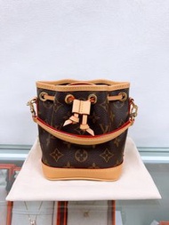 (尖沙咀門市💖) 全新 Lv noe nano bucket 啡色老花水桶包