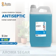 Terlaris! Hand Sanitizer Gel Antiseptic Variasi Aroma Segar 5 Liter /