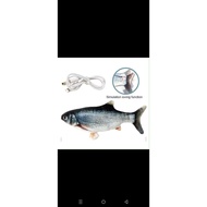 AL Children's Toy Moving Fish Doll Shaking Fish-Shaped Cat Toy/ Baby Boboin Shaking Fish Toy Simulat