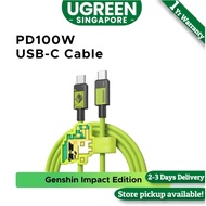 UGREEN USB Type C to USB C PD 100W Charge Data Transfer QC4.0/3.0 Quick Charge 100W 20V 5A Nylon Bra
