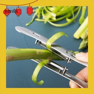 [JU] Asparagus Peeler Food Grade Rust-proof Stainless Steel All-Purpose Easy-grip Asparagus Potato Peeler for Home