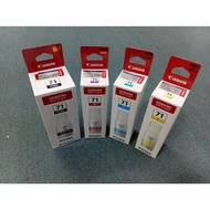 Canon Original Ink GI-71 BLACK GI-71 CYAN GI-71 MAGENTA GI-71 YELLOW Refill Ink For Canon Pixma G102