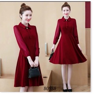 Umi Chiffon Dress With Pearls Is Very Luxurious For LANO STORE Girls