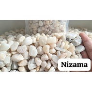 3kg onyx stone/ white gravel white brush stone decorative aquarium stone