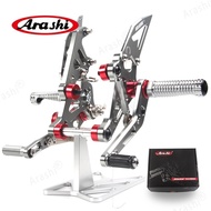 Arashi V2.0 CNC Adjustable Rearset Footrest For YAMAHA FZ-07 FZ07 / MT07 MT-07 2014 2015 2016 2017 2