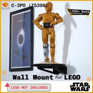 Wall Mount for Lego Star Wars C-3PO (75398)