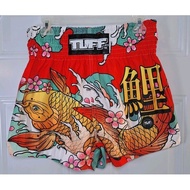 2025 Sukan Tuff Baharu Muay Thai Tinju Seluar Pendek Coy Fish Saiz Sederhana MMA Kickboxing