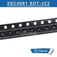 20Pcs 2SC4081 2SC4081R เครื่องหมาย BR SOT323 2SC4081T106Q SOT-323 50V/150mA SMD NPN ทรานซิสเตอร์ใหม่