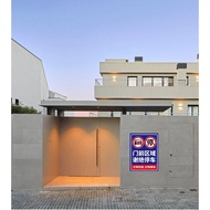 Private Fixed Parking Space Honeycomb Reflective Warning Stickers Parking Prohibition Warning Sticke