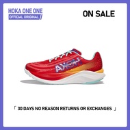 Authentic Hoka One One Mach X " Blue ＆ Red " Sneakers 1141451 Warranty 1 Year