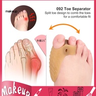 [Mk] 1 Pair Toe Separator Breathable High Elastic Soft Toe Separator Adjuster for Foot Care