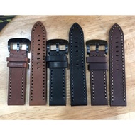 EXPEDITION LOGO Leather Watch Strap SIZE 24 Watch Strap Leather