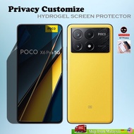 Xiaomi Poco F6 / F6 Pro / X6 / X6 Pro / F2 Pro / K30 Pro / F1 Hydrogel Privacy Matte Screen Protecto