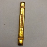Antique Miscellaneous Items Chen Erlang Long Brass Gilt Crafts Ornaments Chen Erlang Long Brass Gilt