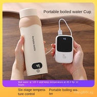 New Year Gift.Portable Kettle USB Thermostatic Insulation Travel Kettle