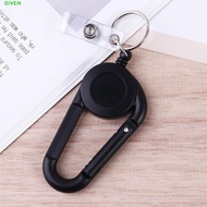 GIVEN Badge Reel Clip ID Lanyard Name Tag Card Keychain Tool Lanyard Clip Pull Key Ring Clips