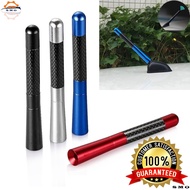 Car Top Roof Twist Antenna 12cm 6D Carbon Style AM FM Radio AM FM Antena Accessories Kereta
