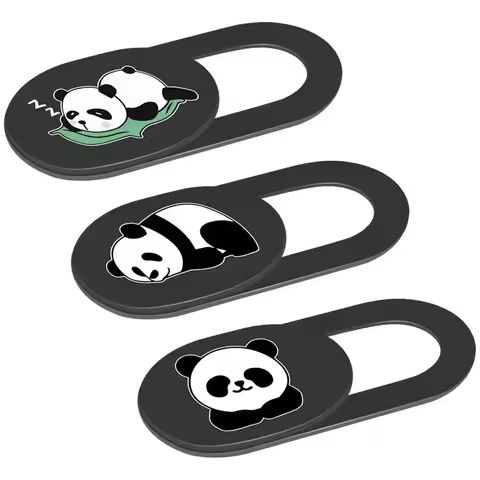 Laptop Ultra-Thin Slide Privacy Protection Webcam Camera Cover Panda Camera Cover Webcam Cover Priva
