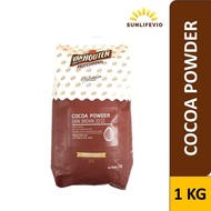 VAN HOUTEN ALKALIZED DUTCHED COCOA POWDER DARK BROWN 20/221KG | SERBOK KOKO VAN HOUTEN | 碱化可可粉 1KG